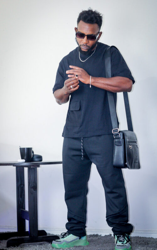 Mock Neck T-Shirt - Image 3